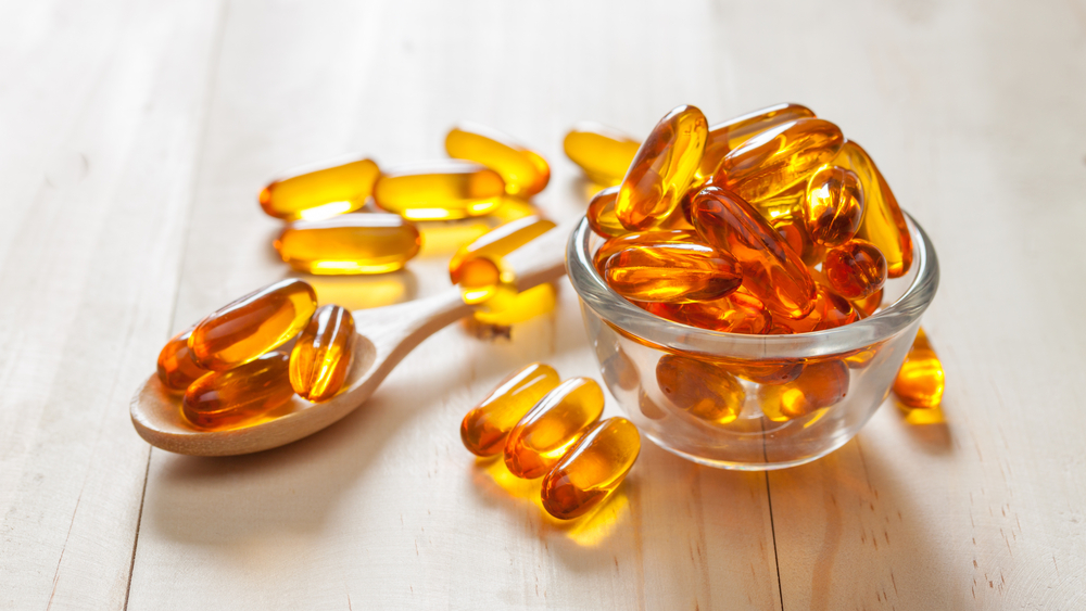 fish oil soft gel capsules