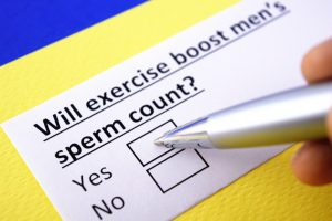 will exercise boost sperm count