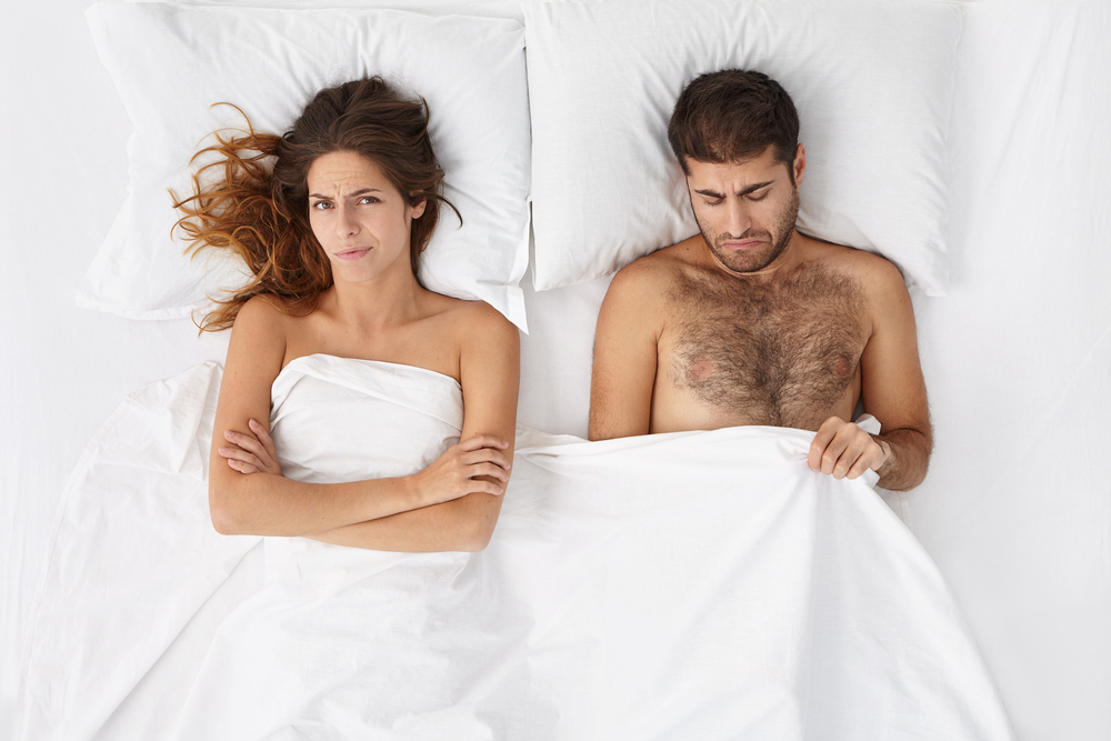 couple with erectile dysfunction issues