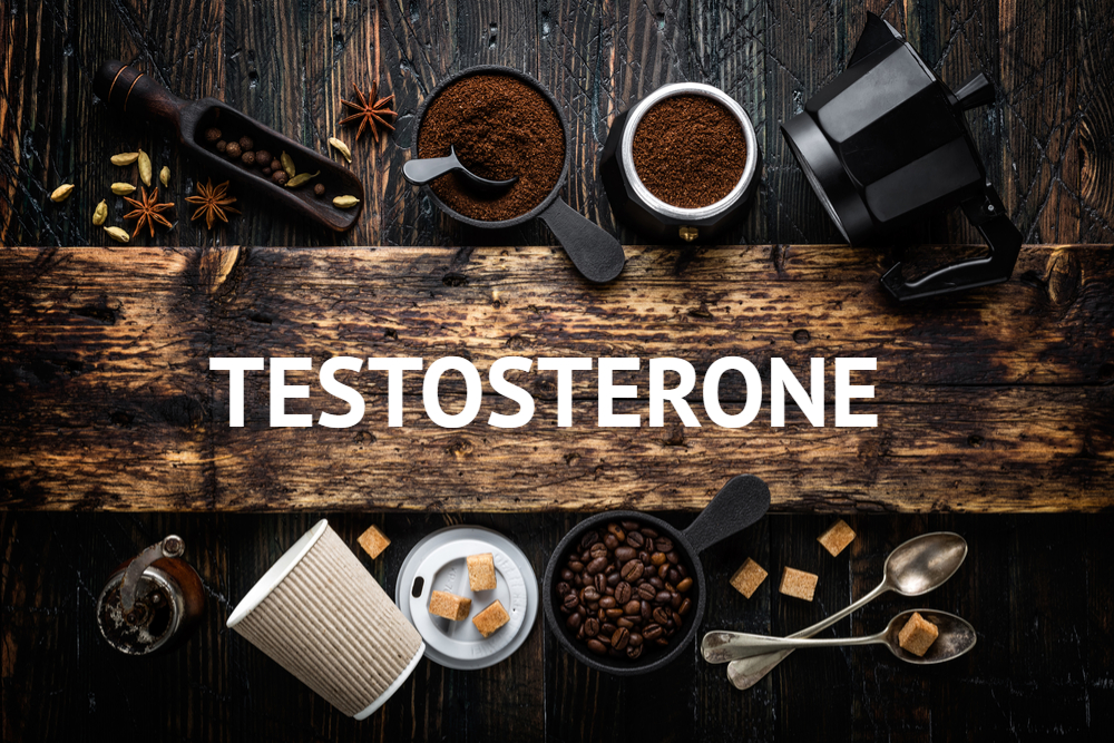 testosterone and coffee