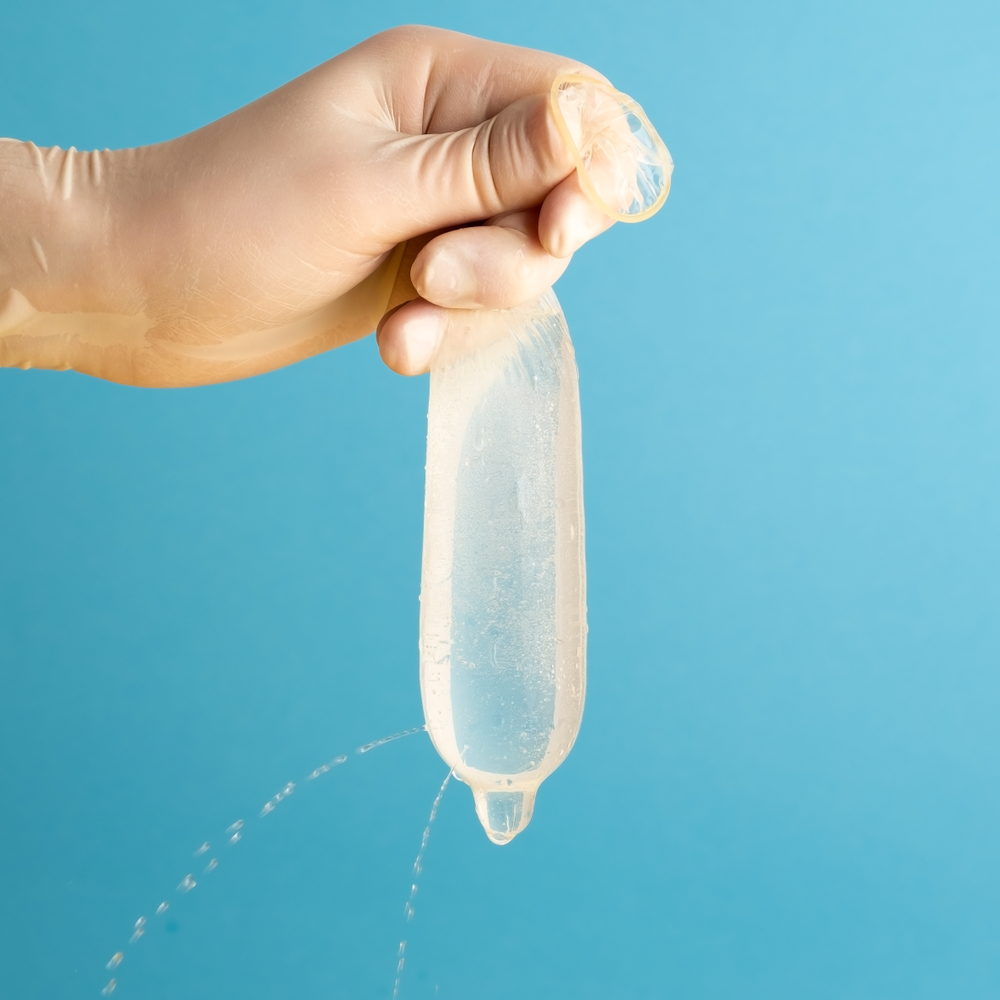 leaking condom
