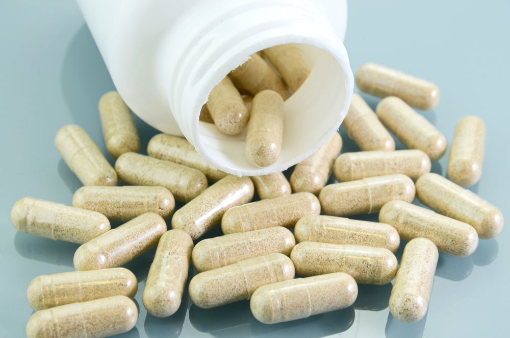 herbal supplement capsules