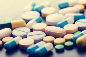 various pills and medication