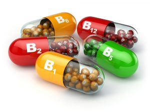 B vitamin capsules