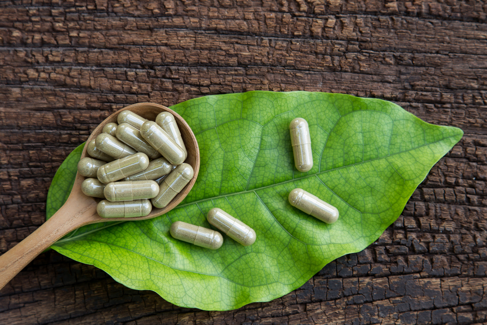 herbal supplement capsules