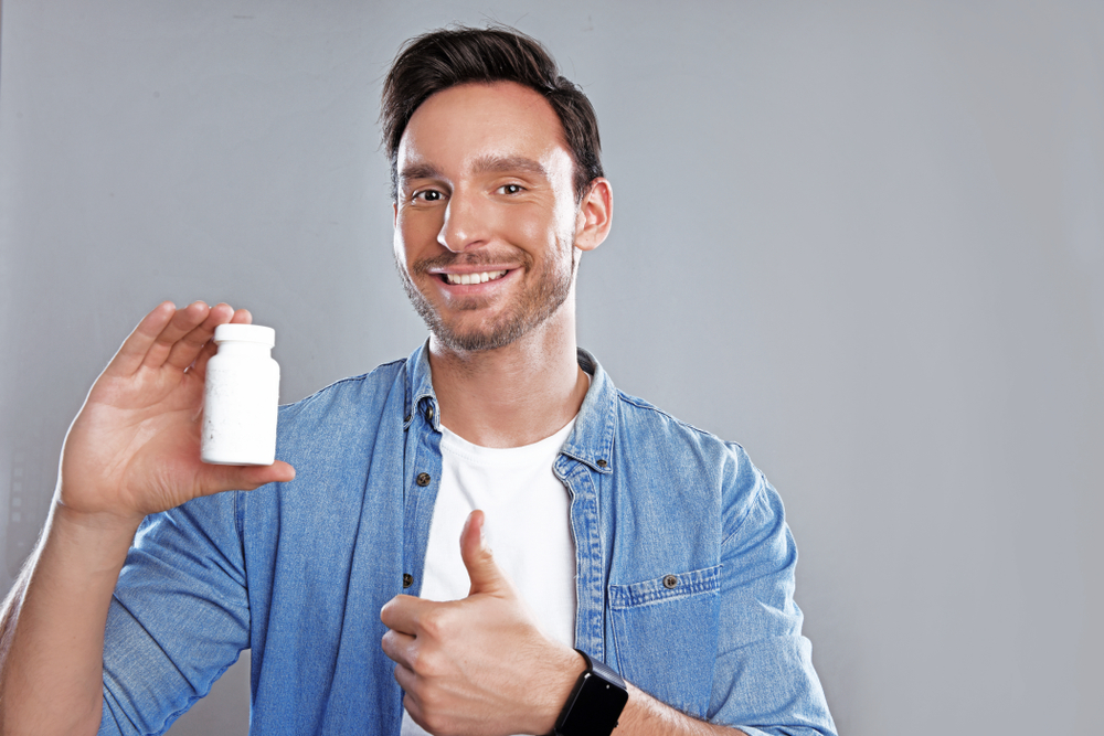thumbs up for male sex enhancement supplement