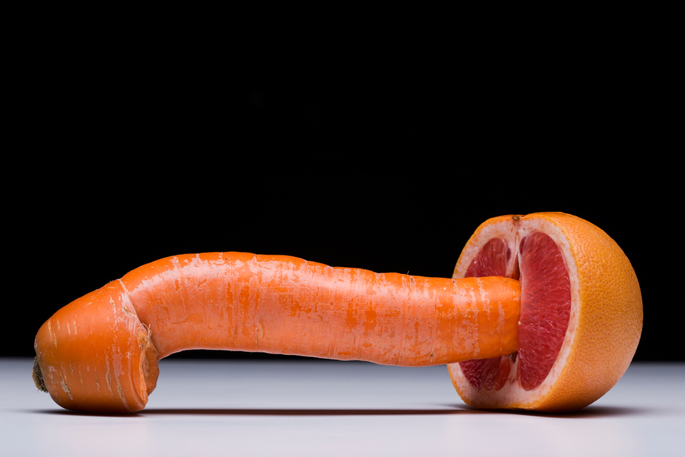 unprotected sex carrot and grapefruit