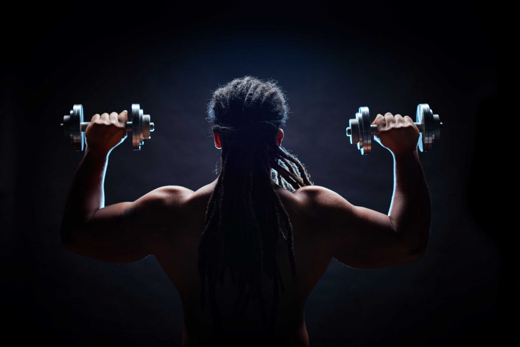 dreads muscles and weightlifting