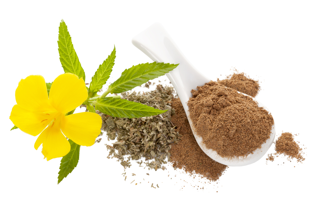 damiana flower and powder