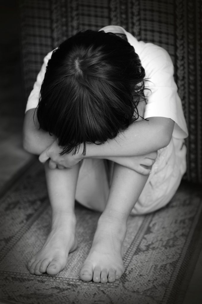 crying child trauma from abuse