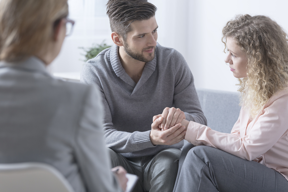 couple in therapy