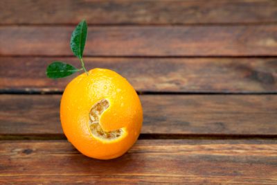 orange and vitamin C