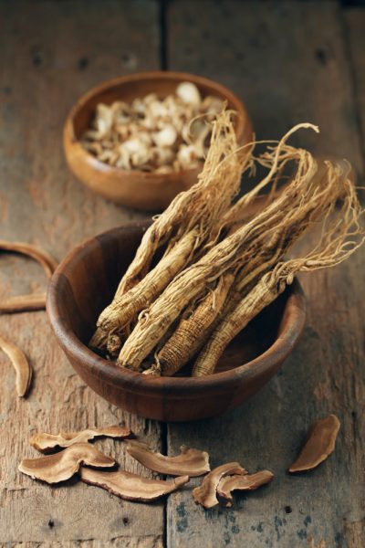 dried ginseng