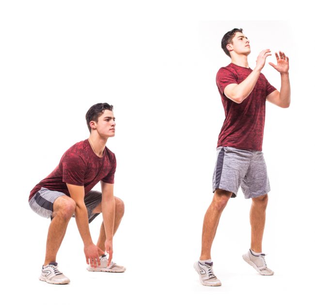 classic jump squat