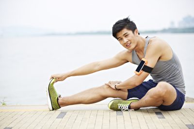 asian man doing exercise