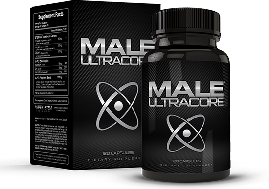 Male UltraCore Box and Bottle