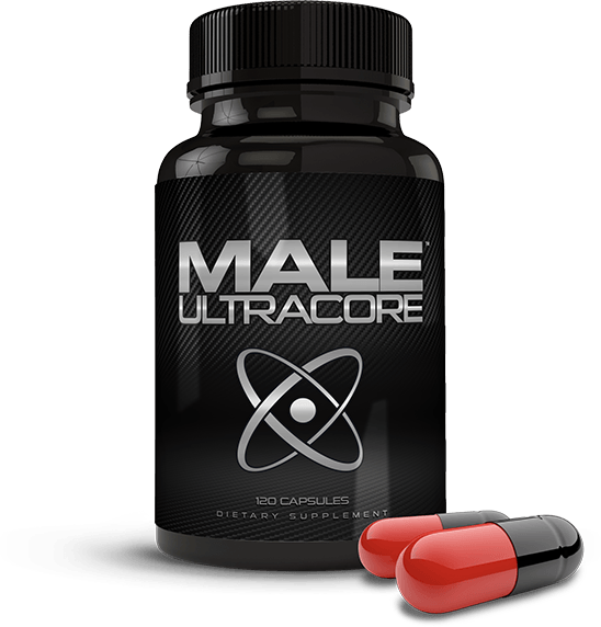 Male UltraCore Male T Boosting Pills Bottle